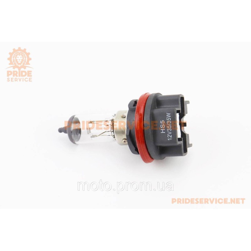Лампа фари HS5 (B245) 12V 35/35W (Suzuki AD/LET'S - 4T), пластмас. цоколь