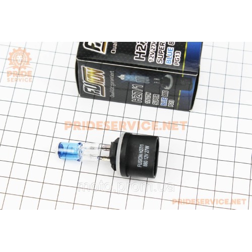 Лампа фари галоген H27/1 12V 27W Super White