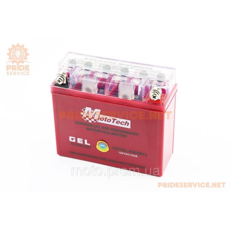 Аккумулятор 12V7Ah 12N7BL-BS GEL (L145*W60*H130мм)