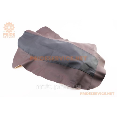Kinlon JL150-70C Чехол сиденья (эластичный, прочный материал), чёрный-коричневый