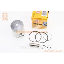 Поршень к-кт Yamaha YB100 52мм +2,00 (палець 14мм) Поршень к-кт Yamaha YB100 52мм +2,00 (палець 14мм)