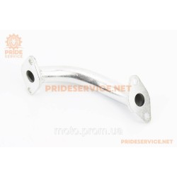 Патрубок карбюратора, (метал), d-16мм, h-180мм