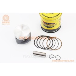 Поршень к-кт 100cc 50мм STD (палец 13мм) тефлоновое покрытие Поршень к-кт 100cc 50мм STD (палец 13мм) тефлоновое покрытие