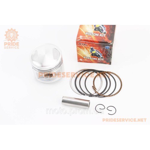 Поршень к-кт CG125cc 56,5мм + 0,50 (висота 52мм, палець 15мм)