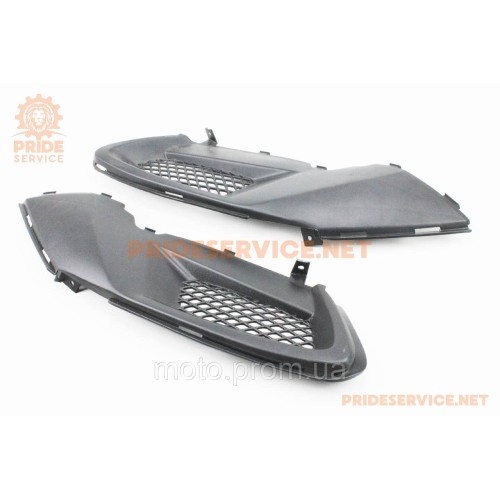 Viper - F1/F50 Пластик - средний боковой (продолжение пола) левый + правый к-кт 2шт, чёрный