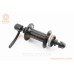 Втулка передня MTB алюмінієва 14Gx36H, Disk-brake Center Lock, кріпл. ексцентрик, чорна HB-TX505