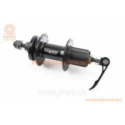 Втулка задня MTB алюмінієва 14Gx32H під касету 8-10зв, Disk-brake, кріпл. ексцентрик, чорна KT-MD4R Втулка задня MTB алюмінієва 14Gx32H під касету 8-10зв, Disk-brake, кріпл. ексцентрик, чорна KT-MD4R