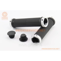Ручки руля 130мм с зажимом Lock-On с двух сторон, чёрно-белые FL-426 Ручки руля 130мм с зажимом Lock-On с двух сторон, чёрно-белые FL-426