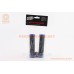 Ручки керма 130мм з затискачем Lock-On з двох сторін, чорно-сині TPE-093
