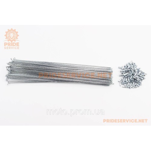 Спица 14Gx275мм (100шт к-кт), хром