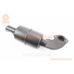Глушник R195NM (з коліном 2отв.) тип 1 Глушник R195NM (з коліном 2отв.) тип 1