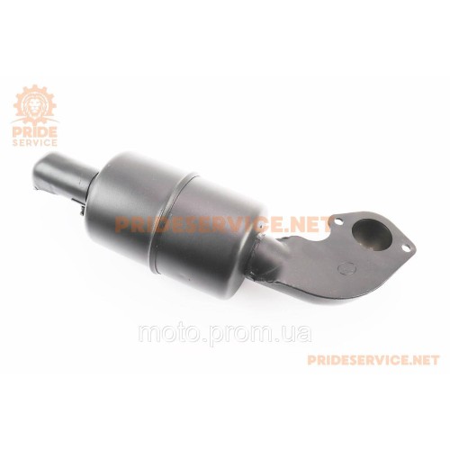 Глушитель R195NM (с коленом 2отв.) Тип 1