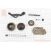 Цепь распредвала 110cc - 25H-84L + ролики 3шт + коромысло + натяжитель, к-кт