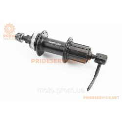 Втулка задня MTB алюмінієва 14Gx36H під касету 8-10зв, Disk-brake Center Lock, кріпл. ексцентрик, чорна FH-TX505 Втулка задня MTB алюмінієва 14Gx36H під касету 8-10зв, Disk-brake Center Lock, кріпл. ексцентрик, чорна FH-TX505