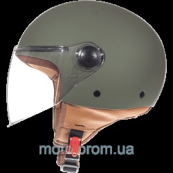 Полулицевик MT Street Solid Matt Green L S