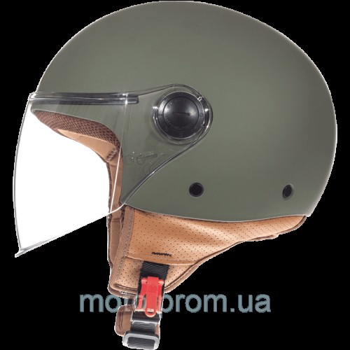 Полулицевик MT Street Solid Matt Green L S