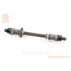 Вісь задня MTB M10х175мм, кріпл. гайка чорна KT-262R