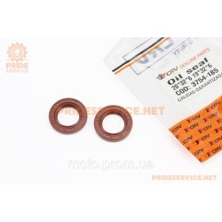 Сальники к-кт 2шт (19x32x6; 20x32x6) коленвала, Honda DIO AF56, коричневые, от 10шт -20% Сальники к-кт 2шт (19x32x6; 20x32x6) коленвала, Honda DIO AF56, коричневые, от 10шт -20%