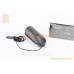 Фонарь передний 1 диод+звонок 4 мелодии, Li-ion 3.7V 1200mAh зарядка от USB, влагозащитный, чёрный FY-058/7588