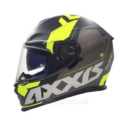 Мотошолом AXXIS EAGLE Diagon D2 Matt Fluo Yellow L S