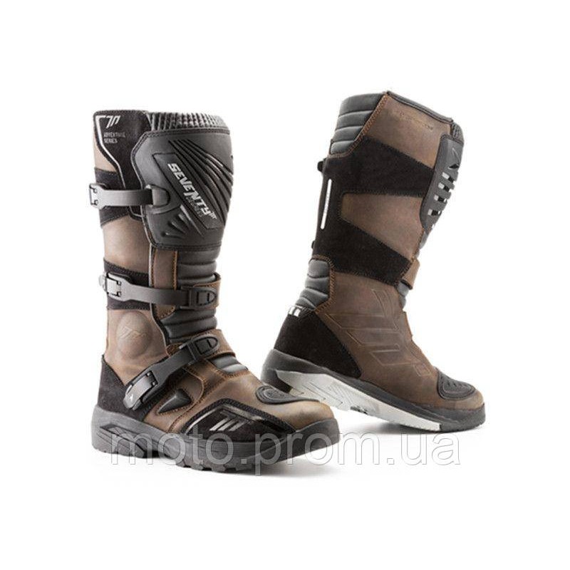 Мотоботинки Seventy SD-BA4 Adventure Brown 45