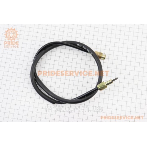 Kinlon JL150-70C Трос спидометра (диск. торм.-внешняя резьба на гайке) (трос 87см; кожух 85см)