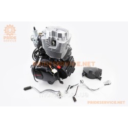 Двигун мотоциклетний в зборі CGB-200cc (164FMLR) + карбюратор (з балансувальним валом)