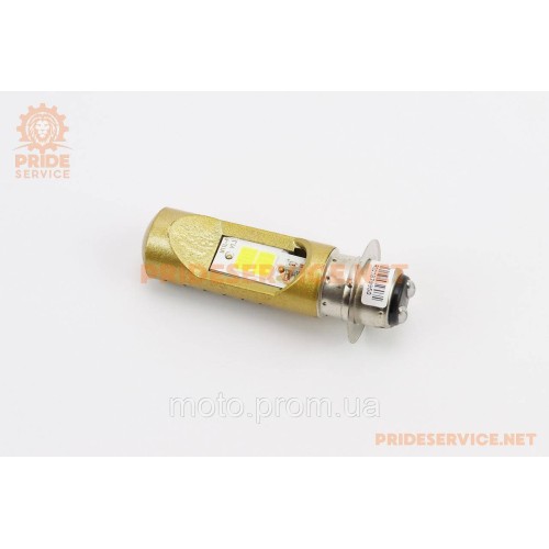 Лампа фари діодна P15D-25-1 - LED-2 жовта