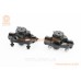 Тормоз Disk-brake передний (F160/R140мм)+задний (F180/R160мм), диски 160мм, крепл. 6 болтов, чёрный DX-2005