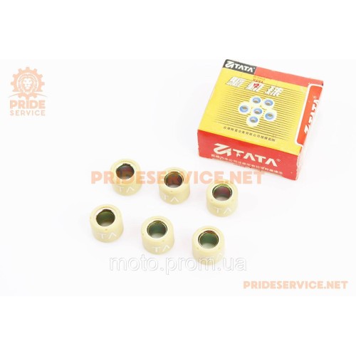 Ролики вариатора 6шт, 15x12 - 6,5г, 2Трем
