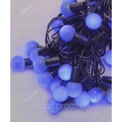 Кульки 18мм 40 LED, 7м+ перехідник синій Кульки 18мм 40 LED, 7м+ перехідник синій