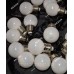 ЛАМПОЧКИ 50мм матові, 20 LED чорн/провід 7м, мульті RB/RG
