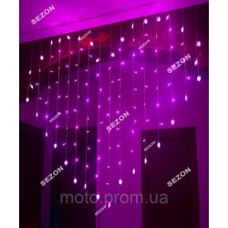 Штора СЕРЦЕ 1,8м*1,5м фіолетовий Штора СЕРЦЕ 1,8м*1,5м фіолетовий