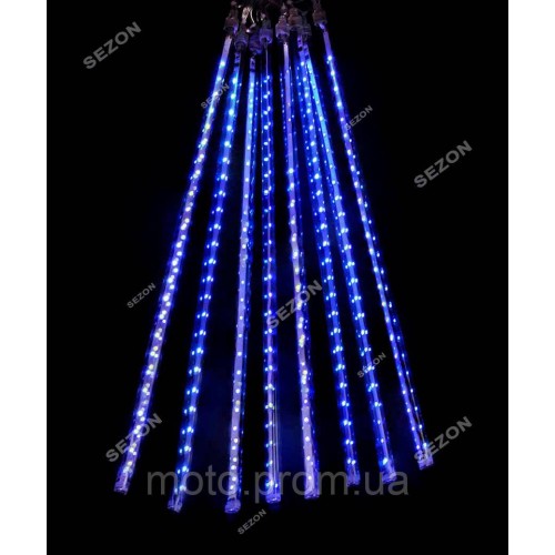 ПАЛОЧКИ з LED стрічкою! 8шт. 3м*0,5м, синій