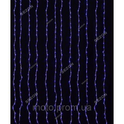Водоспад 240 LED 2м*2м, (8 режимів+ статичн), синій Водоспад 240 LED 2м*2м, (8 режимів+ статичн), синій