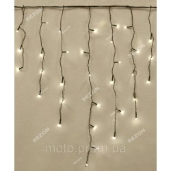 Штора-дощик КОНУС 180 LED черн/пров 5м*0.6м, білий теплий Штора-дощик КОНУС 180 LED черн/пров 5м*0.6м, білий теплий