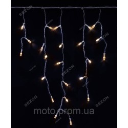 Штора-дощик РУБІН 120 LED черн/пров, 3м*0.7м, білий теплий Штора-дощик РУБІН 120 LED черн/пров, 3м*0.7м, білий теплий