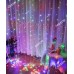 Штора 120 LED 1.8м*1.2м, мульті