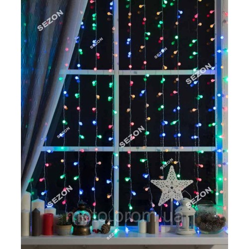 Штора 120 LED 
