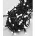 Вулична 100 LED 10м, чорний каучук 2.2мм, мульті RB/RG