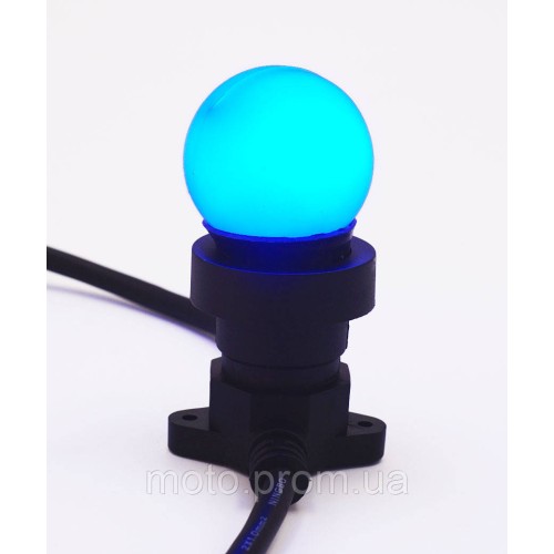 Лампочка LED 3W E-27 синя