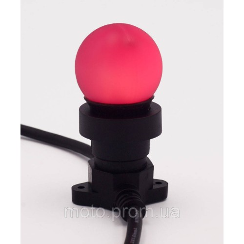 Лампочка LED 3W E-27 червона