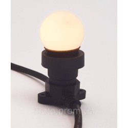 Лампочка LED 3W E-27 біла-тепла
