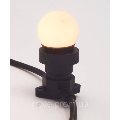 Лампочка LED 3W E-27 біла-тепла