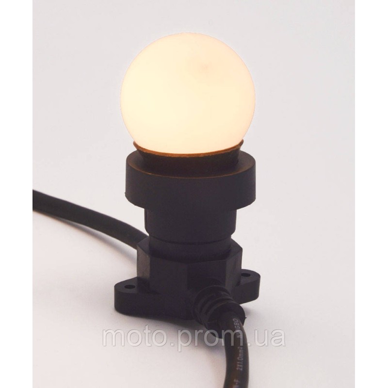 Лампочка LED 3W E-27 біла-тепла