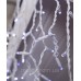 Вул. БАХРОМА 150 LED 9м*0,6м білий каучук 3.3мм, білий+FLASH (10)