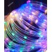 РОСА в силіконовій трубці 100 LED, 220В 10м, мульті RGB