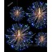 Гірлянда 500LED пучок-фейерверк 5штук, 3м*0,6м, мульти