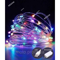РОСА 500 LED 50м, реле 8 режимів, мульті (50) РОСА 500 LED 50м, реле 8 режимів, мульті (50)