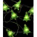 Фігурки-роса ЯЛИНКА 20 LED 2м, білий теплий (100)